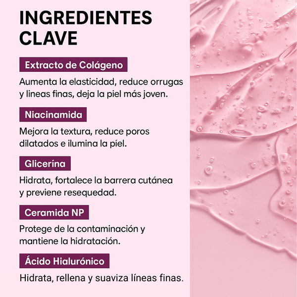 Máscara Nocturna Restauradora con Colágeno | Hidrata, regenera y rejuvenece mientras dormís